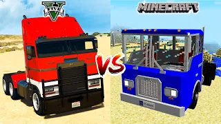 Minecraft Truck vs GTA 5 Truck - which is best?