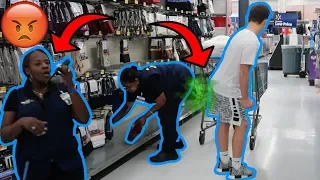 FARTING IN WALMART PRANK! (KICKED OUT)