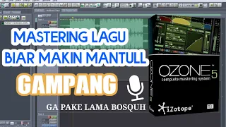 CARA MASTERING LAGU KURANG DARI 10 MENIT ???