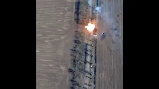 ЗСУ показали відео знищення техніки російських окупантів