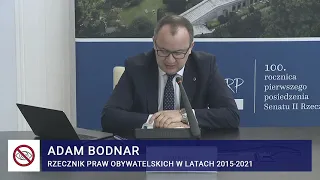 Senat: Adam Bodnar przed senacką komisją ds. Pegasusa