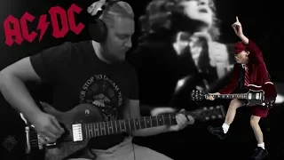 ACDC - Touch Too Much - guitar cover - solo improvisation