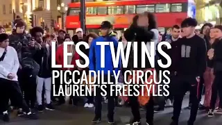 LES TWINS  PICCADILLY CIRCUS LAURENT'S FREESTYLES