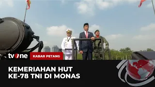 Naik Tank, Presiden Jokowi Pimpin Upacara HUT ke-78 TNI di Monas | Kabar Petang tvOne