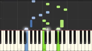 Kleine Studie - Robert Schumann [Piano Tutorial] (Synthesia)