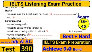 IELTS Listening Practice Test 2024 with Answers [Real Exam - 390 ]