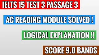 IELTS Cambridge 15 Test 3 Passage 3 AC Reading logical expl I Why fairy tales are really scary tales