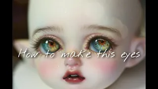 How to make realistic resin eyes for bjd - tianba0830