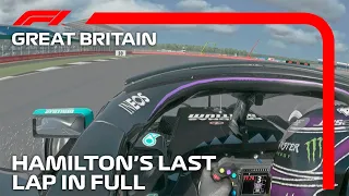 Lewis Hamilton's Full Last Lap With Team Radio | 2020 British Grand Prix | Recreation