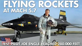 Joe Engle, The Pilot And Astronaut That Flew Rockets. Flying The X-15 At 280,000 Feet and Mach 5.7!