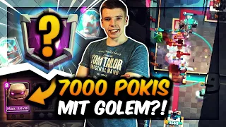 7000 TROPHÄEN MIT NEUEM GOLEM DECK?! | DEUTSCHER PRO vs. BESTE SPIELER! | Clash Royale Deutsch