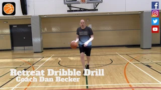 Retreat Dribble Drill - Basketball Manitoba Quick Hitter with coach Dan Becker