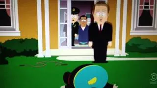 George Zimmerman shoots Eric Cartman (South Park)