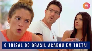 BRASILEIRA NATHALIA HONRA O LEGADO DE ROBERTA E INFERNIZA GARRICK E DANIELLE | POLIAMOR