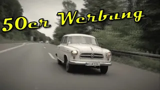 Autowerbung (im Stil) der 50er und 60er Jahre - Borgward Isabella Combi