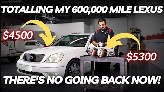 Totalling My 600,000 Mile Lexus in One Video! There's No Going Back Now!