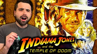 INDIANA JONES AND THE TEMPLE OF DOOM FIRST TIME MOVIE REACTION