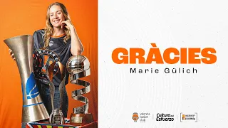 🧡 Marie Gülich finaliza su etapa como jugadora taronja | Valencia Basket