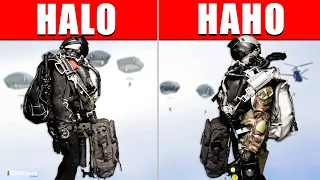 HALO vs HAHO Jumps By The Paratroopers [Explained]