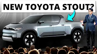 Toyota REVEALS Maverick-sized Electric Pickup: Is This The Upcoming 2025 Toyota Stout?