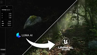 Gaussian Splats in Unreal Engine 5 with Luma AI