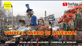 Carri di Carnevale a Nichelino: vince Luserna!