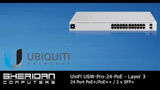 UniFi USW-Pro-24-PoE Gen2 Switch from Ubiquiti- Unboxing and Overview