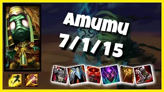 Amumu vs Kha'Zix KOREAN Challenger JUNGLE (7/1/15) Gameplay Replay - Patch 10.23