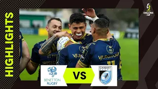 Highlights - Benetton Rugby v Cardiff Rugby Quarter-final | EPCR Challenge Cup 2022/23