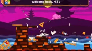 Angry Birds Seasons 1-8 - Mooncake Festival - Mighty Eagle - 100% - Total Destruction