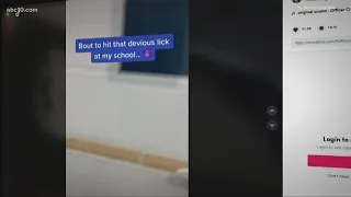 The "Devious Lick" Tik Tok trend is getting multiple students in trouble