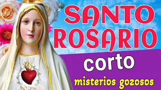 SANTO ROSARIO CORTO de hoy sábado 7 de octubre MISTERIOS GOZOSOS🌹Santo Rosario a la Virgen María🙏