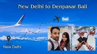 Delhi to Bali Flight Experience with Vistara Airlines | Travel Vlog No. 1 #newdelhi #denpasar #bali