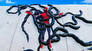 Dynamic VENOM Experiment VS Spiderman... (Bonelab Mods)