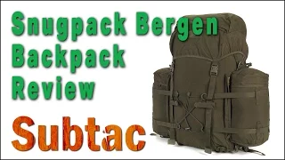 Backpack Review | Snugpak Bergen
