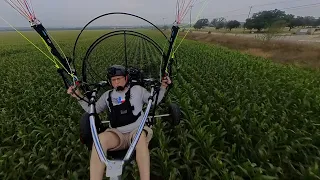 Paramotor Flight May 27th 2024 -  Cross Country Corn Fields