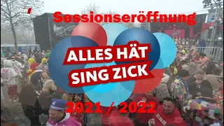 Sessionseröffnung Kölner Karneval 2021 (1/2) - Alles hät sing Zick  - NEU!