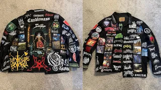 My “Battle Jacket”(patch jacket)