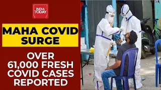 Covid-19 News: Situation Going Bad To Worse In Maharashtra; 61,695 Fresh Cases Reported In 24 Hrs