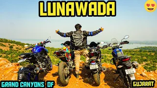 😱Exploring The Historic City Of Gujarat LUNAWADA || OLD RAJ MAHAL || KADANA DAM || 160 KMS