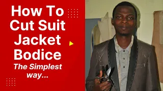 How To Draft A Suit Blazer/Jacket Bodice(Part 1)
