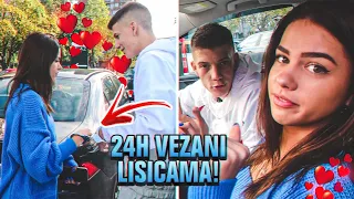 Poljubili smo se napokon. ❤️ (24h VEZANI LISICAMA)