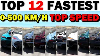 Top 12 Fastest Koenigsegg's in Assetto Corsa