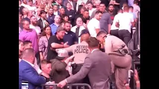 UFC 229 CRAZY RIOT - Camera Footage from FLOOR SEATS