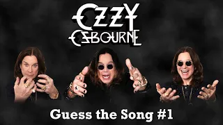 Guess the Song - Ozzy Osbourne #1 | QUIZ