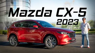 Trải nghiệm nhanh New Mazda CX-5 2023: Thêm nhiều tiện nghi, tăng cách âm, phuộc đầm hơn