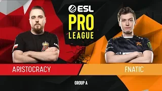 CS:GO - Aristocracy vs. Fnatic [Nuke] Map 1 - Group A - ESL Pro League Season 9 Europe