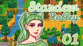 Let's Play Stardew Valley 1.6 - Ep 1 - Meadowlands Farm!