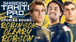 Jack Robinson, Connor O'Leary,  Callum Robson | SHISEIDO Tahiti Pro - Opening Round Heat Replay