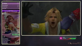 Final Fantasy X HD PC - No Sphere Grid +Flee Speedrun (CSR) - 4:51:41 w/o Loads